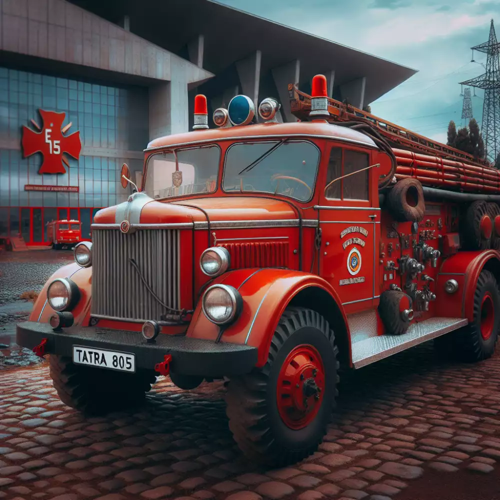 tatra 805 hasiči