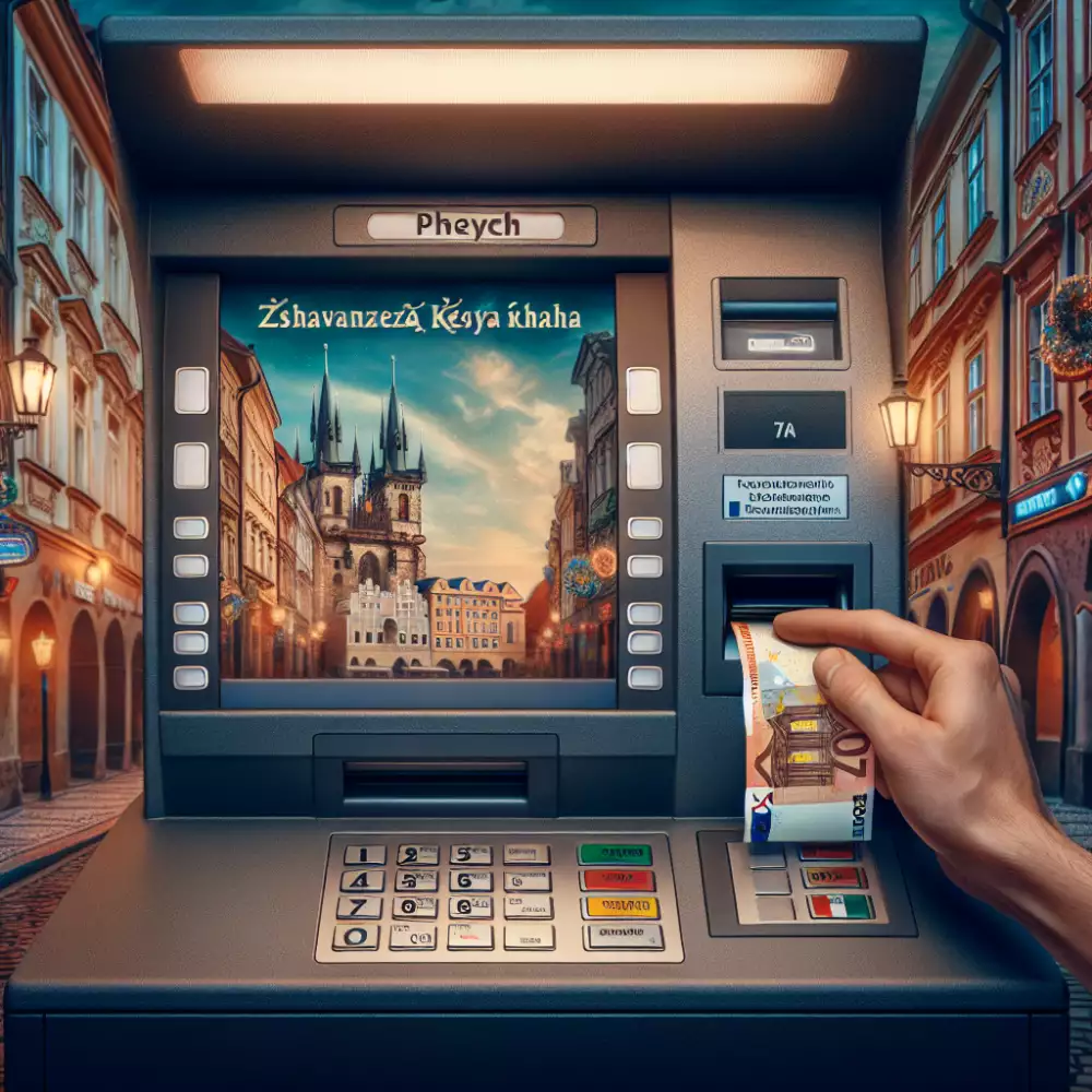 výběr eur z bankomatu v čr