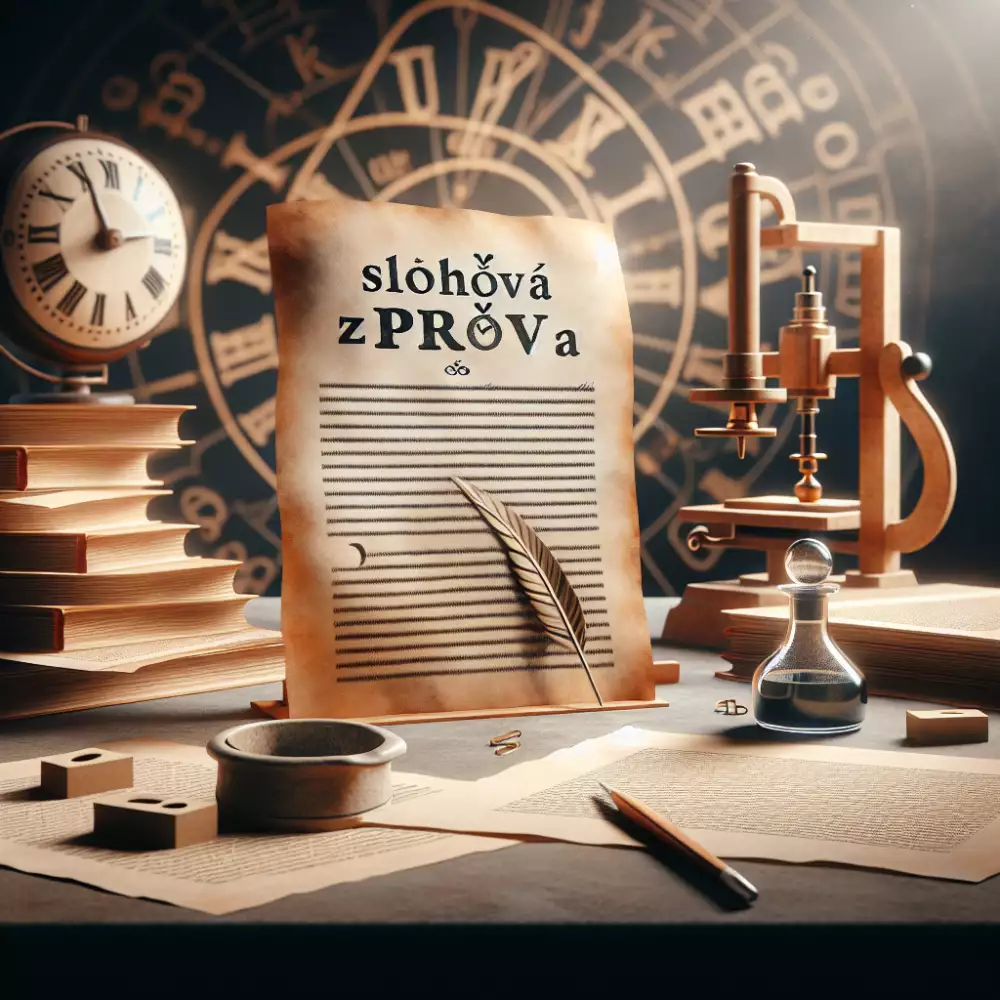 slohová práce zpráva